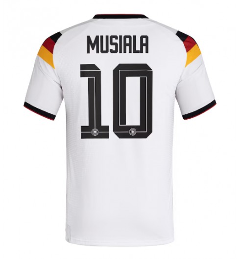 Saksa Jamal Musiala #10 Kotipaita MM-kisat 2026 Lyhythihainen Saksa Jamal Musiala #10 Kotipaita MM-kisat 2026 Lyhythihainen